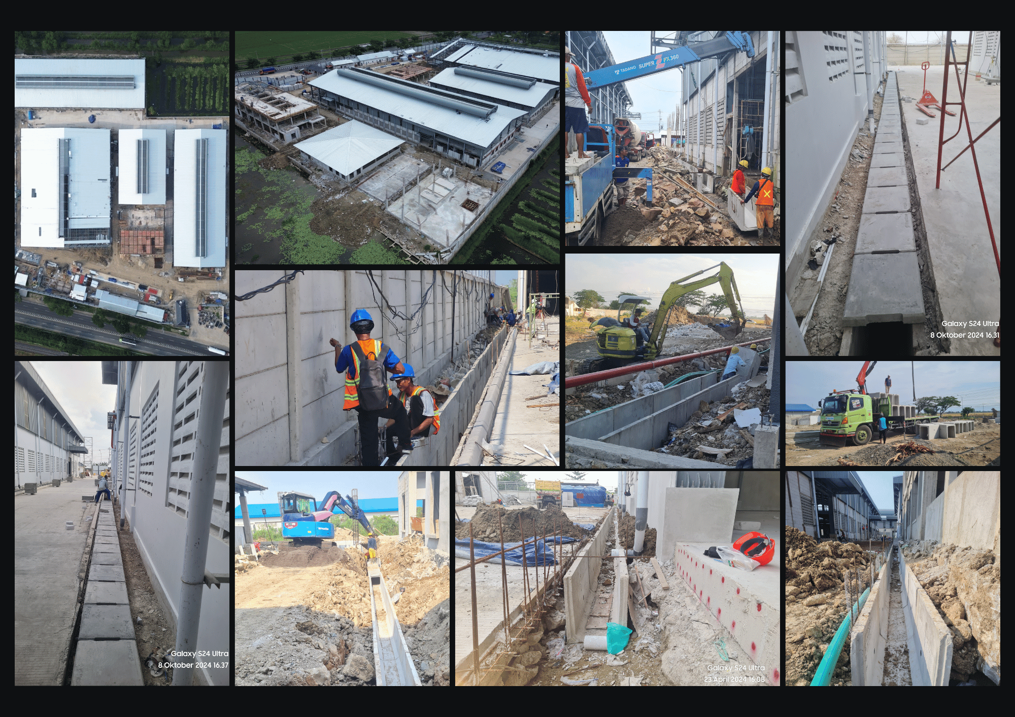 Project Drainase U-Ditch PT EVERTECH BREBES